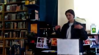 лекция в антикафе Locus Soul читает Вера Пахомова
