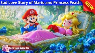 The Sad Love Story of Mario and Princess Peach  Bedtime Stories  Fairy Tales Every Day