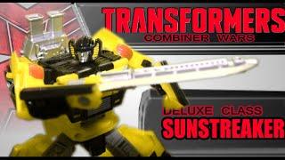 Transformers Combiner Wars - Deluxe Sunstreaker Figure Review