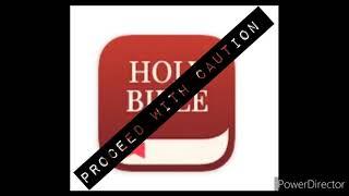 CAUTION ON YOUVERSION BIBLE APP