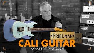 Sammy and Dave Talk about the Friedman Cali Guitar