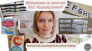 Deutsch als Zweitsprache unterrichten I Meine Willkommens- und Integrationsklasse I Mein DaZ-Raum