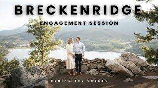 Breckenridge Colorado Engagement Session Behind The Scenes