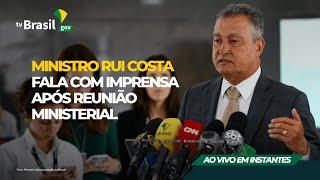 AO VIVO | Coletiva após reunião ministerial com o presidente Lula