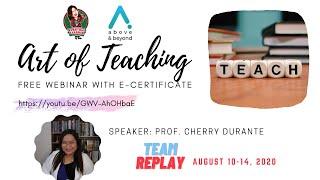 Art of Teaching Webinar