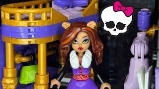 Clawdeen Wolf’s Boo-k Den Mega Blocks Set! Monster High Review !