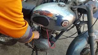 1  1956 James Captain K7 197cc at Andy Tiernans #09089JMS