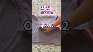 How to fold a tank top - 3 ways to fold