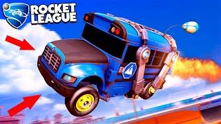 НОВАЯ МАШИНА ИЗ ФОРТНАЙТ В РОКЕТ ЛИГЕ ! ИСПЫТАНИЕ LLAMA RAMA В ROCKET LEAGUE