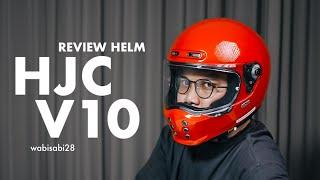 Nah Ini Helm Kalcer... HJC V10 - UNBOXING + REVIEW