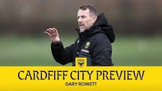 Gary Rowett Previews Oxford United's Boxing Day Clash Against Cardiff City