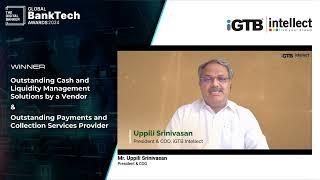 #BankTech24 Outstanding Cash & Liquidity Management Solutions by a Vendor - iGTB Intellect