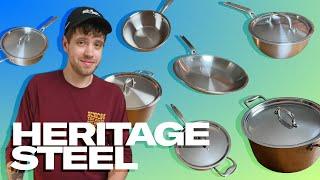 Heritage Steel Review: Pitting the Titanium Series vs the Brand New Eater Series