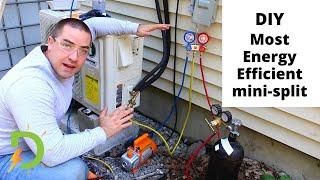 DIY Mini-Split Heat Pump, Full Installation, 2021