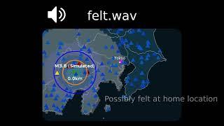 Every Sound Alarm in GlobalQuake v0.10 - v0.11 with examples