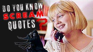Do You Like Scary Movie Quotes? Scream (1996) Quote Quiz