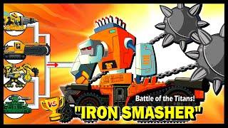 Crushing Spikes, Hammer Barrage, and Titan Force: IRON SMASHER vs ???