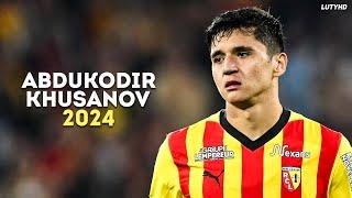 Abdukodir Khusanov 2024 - Defensive Skills, Passes & Tackles | HD