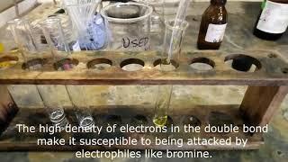 Reactions of Alkenes. | Sixth Form Labwork.