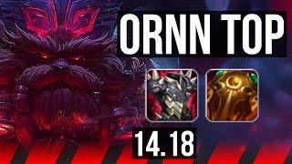 ORNN vs GNAR (TOP) | 8/0/9, 69% winrate, Legendary | NA Master | 14.18