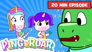 Saturday Morning Dinosaur Cartoons | 20 Minute Mashup | 10