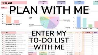 Plan With Me | Entering My To-Do List for the Last Week of the Year