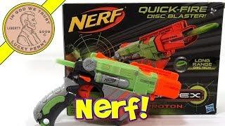 Nerf Vortex Proton Quick Fire Disc Blaster, Hasbro Toys