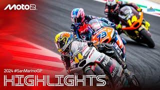 Moto2™ Race Highlights  | 2024 #SanMarinoGP