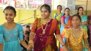 Deep Roots High School 2024 Batukamma Celebrations