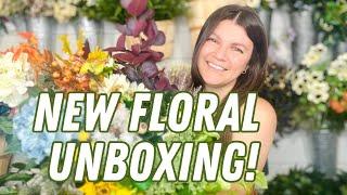 NEW FLORAL UNBOXING!