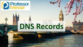 DNS Records - CompTIA Network+ N10-009 - 3.4