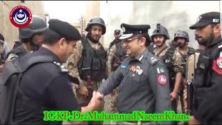 IG KP, Dr. Muhammad Naeem Khan, Rushed To Hayatabad Peshawar To Review Operation Against Terrorists