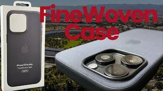 iPhone 15 Pro Max FineWoven Case - Unboxing