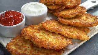 ХАШБРАУН | HASH BROWNS - популярные картофельные драники с хрустящей корочкой. Рецепт Всегда Вкусно!