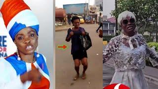 Video Will Shock You: See How Evangelist Diana Asamoah Disguise Herself to Campaign For Dr. Bawumia