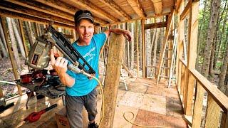 Ep.3 Tripling the Massive Off Grid CABIN - Windows and Doors