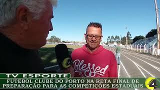 FUTEBOL CLUBE DO PORTO NA RETA FINAL DE PREPARAÇÃO PARA AS COMPETIÇÕES ESTADUAIS