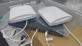 ruckus r750 access point | unleashed management | basic and easy setup