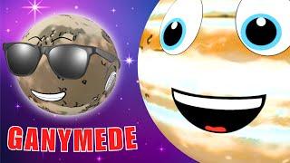 Ganymede – Jupiter’s Moon! Solar System Videos for Kids. Kids Educational Videos