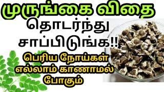 ரத்த அழுத்தம், இதய நோய் பாதிப்பை குறைக்கும் அருமருந்து முருங்கை விதை| Murungai vithai benefits tamil