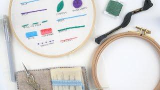 How to Embroider by Hand for Beginners