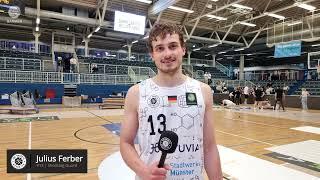 Uni Baskets Münster vs. RÖMERSTROM Gladiators Trier PO2 | Postgame Interviews