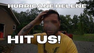 SURVIVING Hurricane HELENE in SC | No power, cooking outside and making coffee