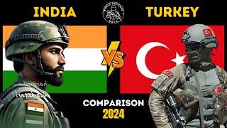 India vs turkey: Who Has the Strongest military? | World Defense Data Comparison