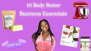 10 Body Butter Business Essentials