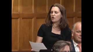 MP Chrystia Freeland on the Housing Market