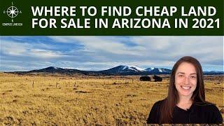 Where to Find Cheap Land for Sale in Arizona in 2021