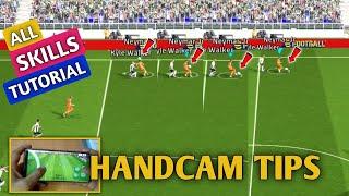 All Skills Tutorial || eFootball 2025 Mobile || Handcam Tips For Skills Dribbling