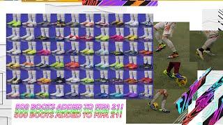 ADDED RETRO BOOTS IN FIFA 21! + 500 BOOTS ADDED! + [NEW GLOVES, NEW BALLS!, NEW ANKLE TAPES! ETC!!]