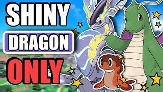 Beating Pokémon Violet With Only Shiny Dragon Types